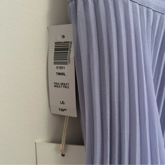 Wilfred Aritzia size L women’s pale violet Twirl midi/maxi length skirt NWT! - Picture 2 of 9